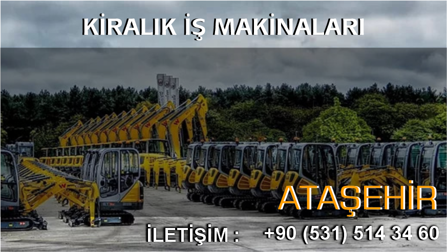 Ataşehir 2 Tonluk Mini Ekskavatör Kepçe Kiralama Hizmeti