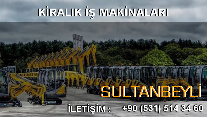 Sultanbeyli 2 Tonluk Mini Ekskavatör Kepçe Kiralama Hizmeti