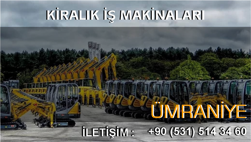 Ümraniye 2 Tonluk Mini Ekskavatör Kepçe Kiralama Hizmeti